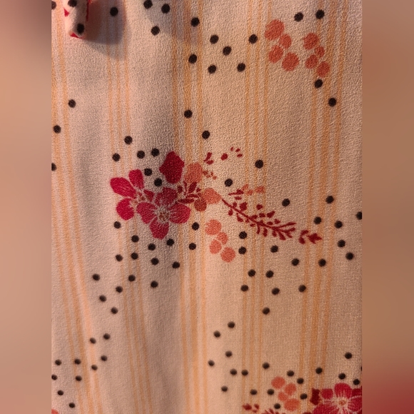 Loft size S white/pink dress - Picture 8 of 10